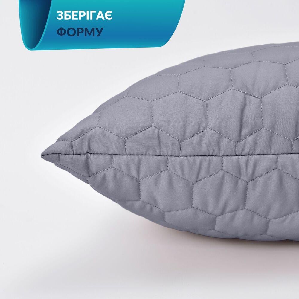 Набір декоративних подушок IDEIA Silhouette 50х50 см 2 шт. Сірий (26644) - фото 6 Набір декоративних подушок IDEIA Silhouette 50х50 см 2 шт. Сірий (26644) - фото 6