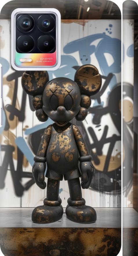 Чехол на Realme 8 Bronze kaws v2 (6098m-2303-42517)