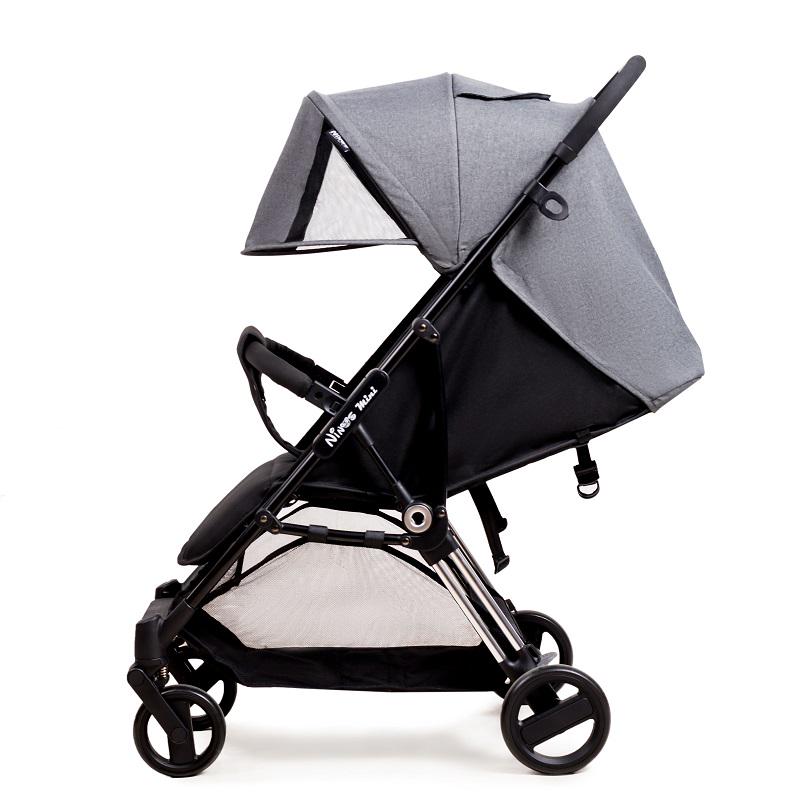 Прогулянкова коляска Ninos Mini 2 Dark grey - фото 3