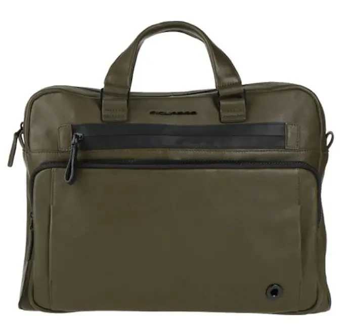 Сумка для ноутбука Piquadro диагонали экрана 15" кожа Темно-зеленый (2133844548)