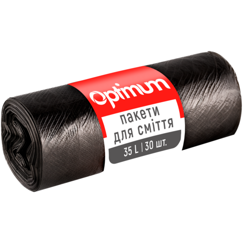 Пакет для смiття PROservice 16117802 35 л/30 шт. 6,5 мкм Чорний Пакет для смiття PROservice 16117802 35 л/30 шт. 6,5 мкм Чорний