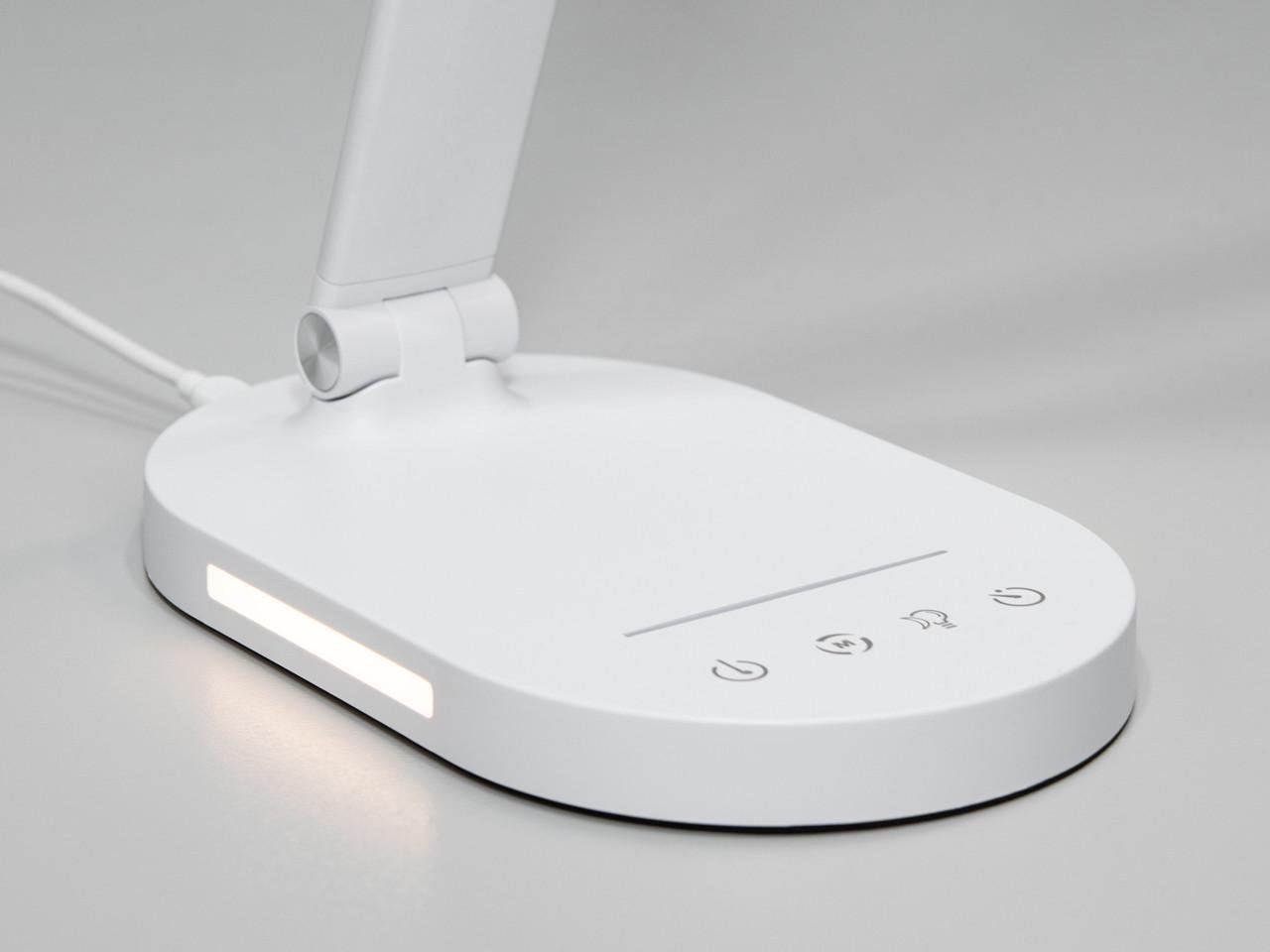 Настільна лампа з нічником світлодіодна 5503WH-LS 6W Білий (2140355302) - фото 3 Настільна лампа з нічником світлодіодна 5503WH-LS 6W Білий (2140355302) - фото 3