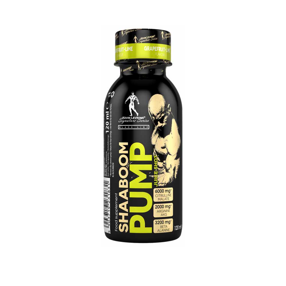 Передтренувальний комплекс Kevin Levrone Shaaboom Pump Juise Shot Grapefruit Lime 120 мл