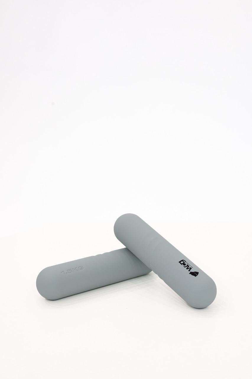 Гантели женские WCG Soft Touch Сaps 2 шт. 1,5 кг (W-CAPS1,5)