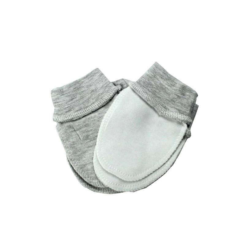 Царапки набор Bebeke 190077 56-68 см 2 пары Серый/Белый