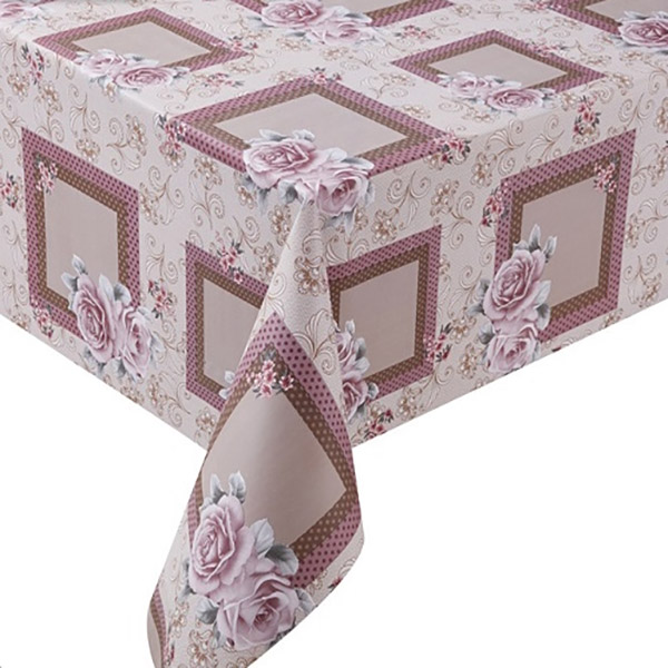 Клеенка ПВХ Stenson Прованс тефлон 1,37х20 м с рисунками MA-3732