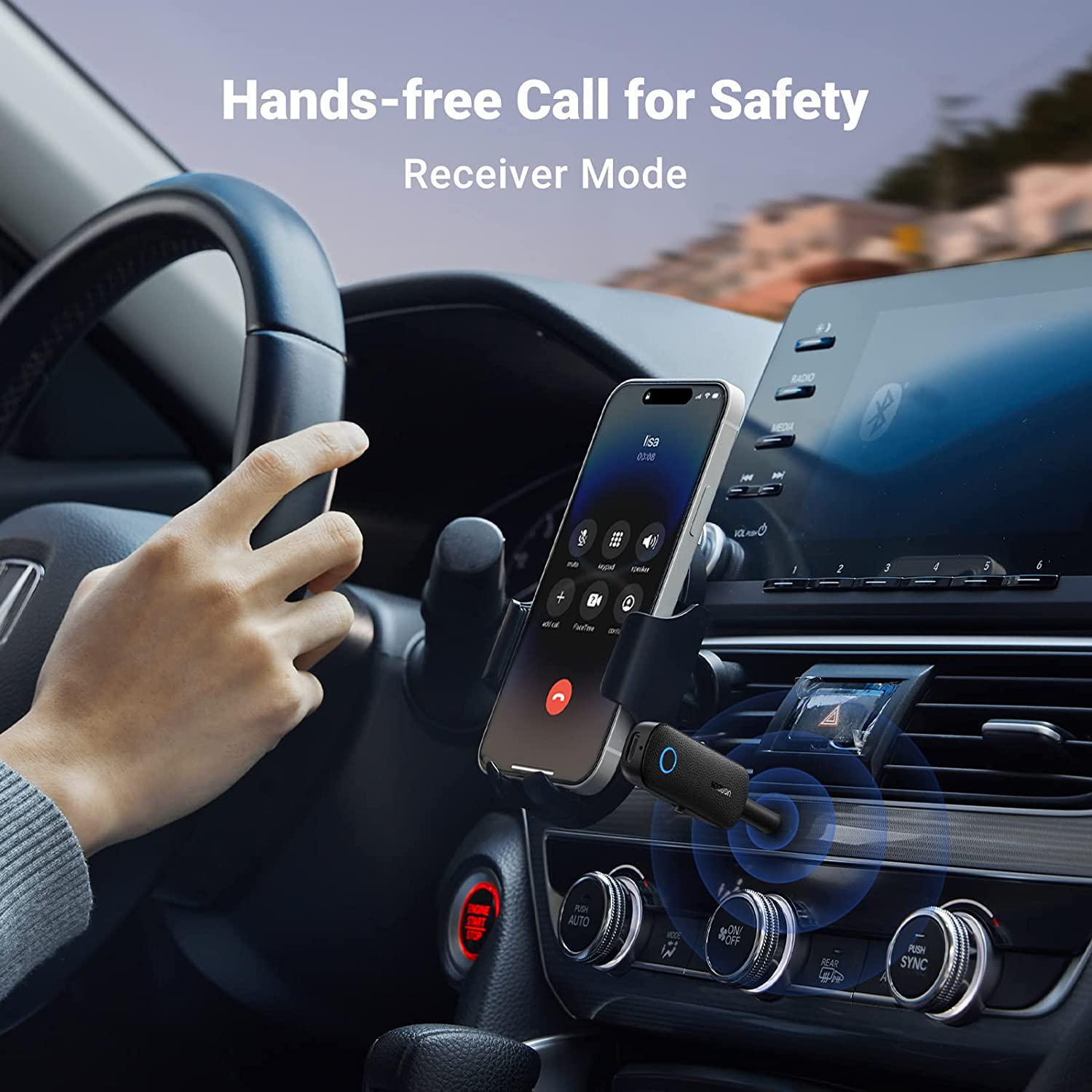 Адаптер UGREEN Bluetooth 5.0 приймач-передавач USB-3,5 мм minijack AUX стерео Чорний (80893) - фото 6