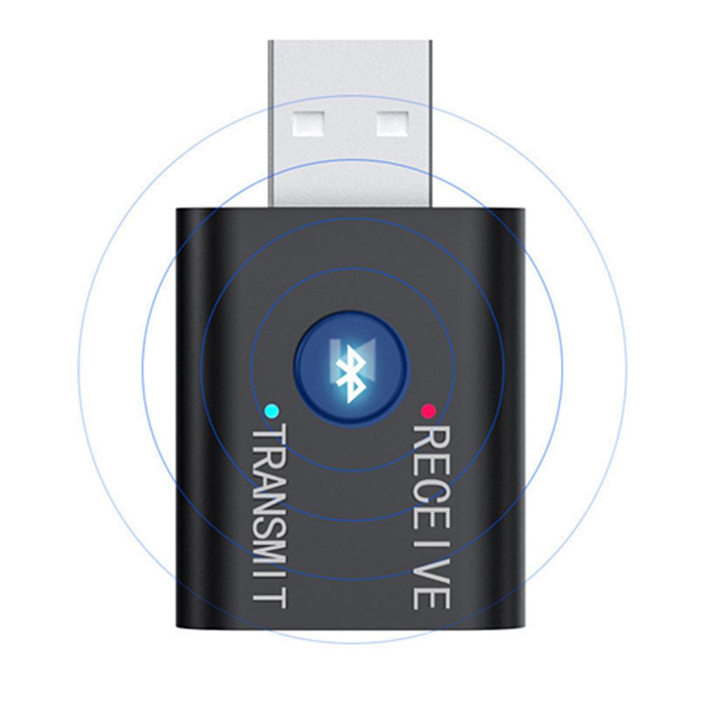 Адаптер Bluetooth 5.0 4Sport 2в1 TR6 Black - фото 3