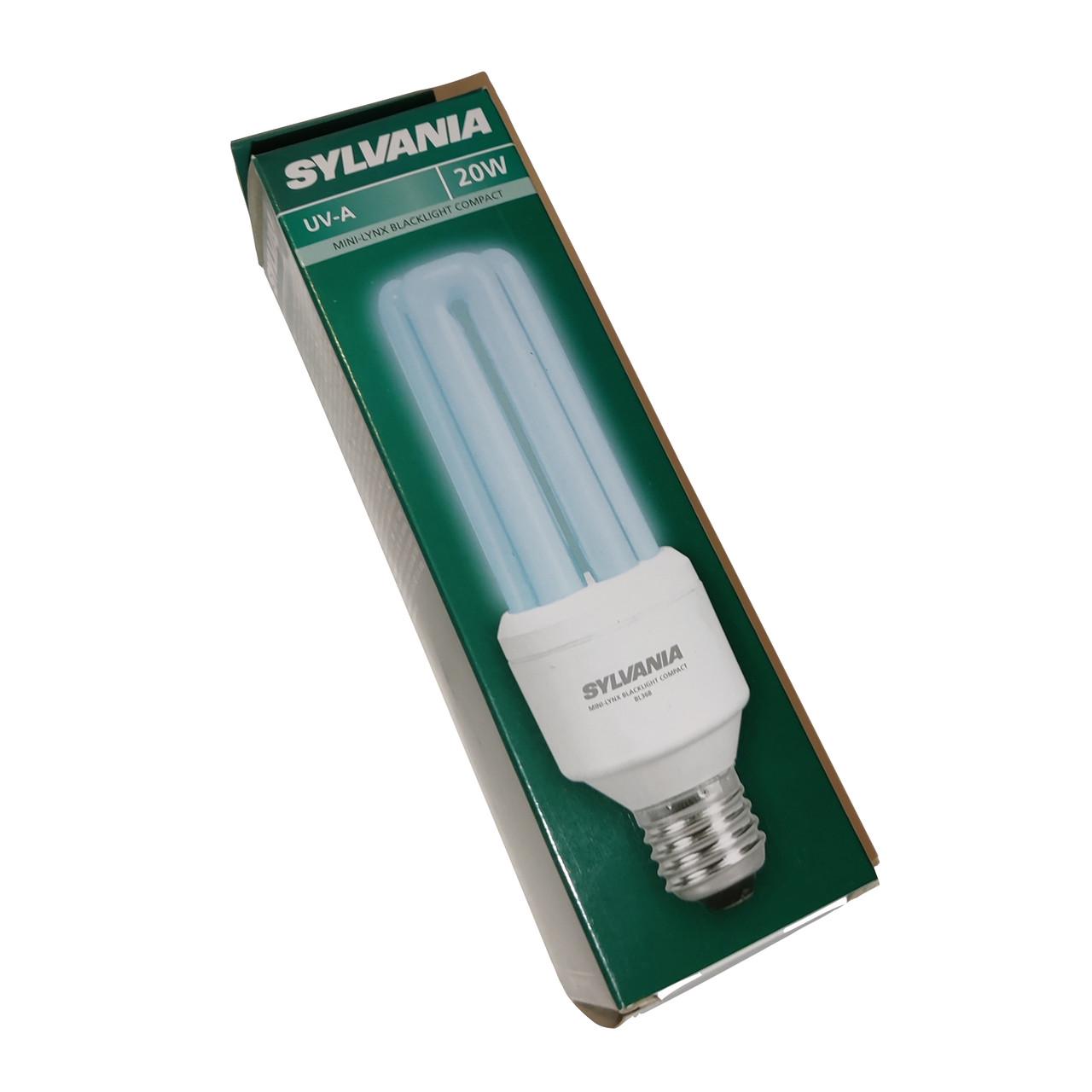 УФ лампа для уничтожителей насекомых Silvania 20W E27 BL/3U 165х52мм для Noveen IKN22 - фото 2 УФ лампа для уничтожителей насекомых Silvania 20W E27 BL/3U 165х52мм для Noveen IKN22 - фото 2