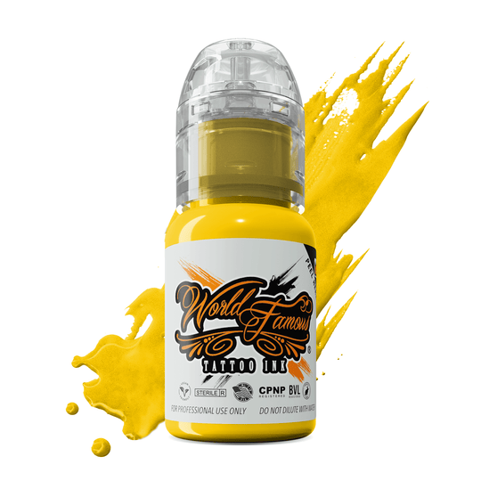 Тату фарба World Famous Canary Yellow 15 мл