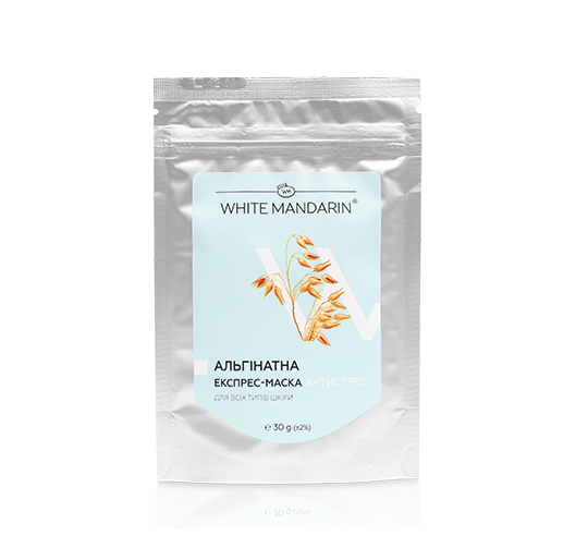 Маска-экспресс Альгинатная White Mandarin Антистресс Пророщенные зерна 30 г (1838805755)