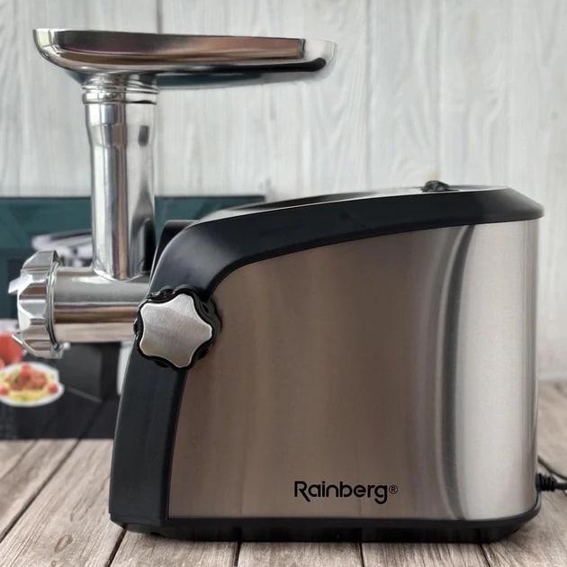 М'ясорубка електрична Rainberg 3800W із соковижималкою