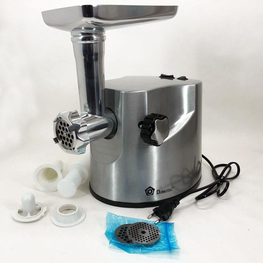 М'ясорубка Domotec 4000 Вт Нержавіюча cталь (298665) - фото 4 М'ясорубка Domotec 4000 Вт Нержавіюча cталь (298665) - фото 4