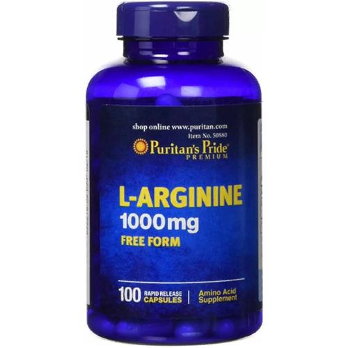 Аргінін Puritan's Pride L-Arginine 1000 mg 100 Caps