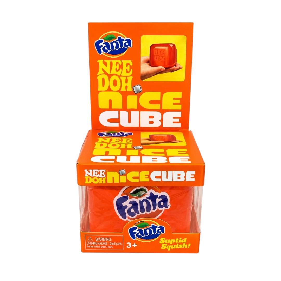 Игрушка антистресс Кубик льда FANTA сквиш 5 см (SZ-712446)