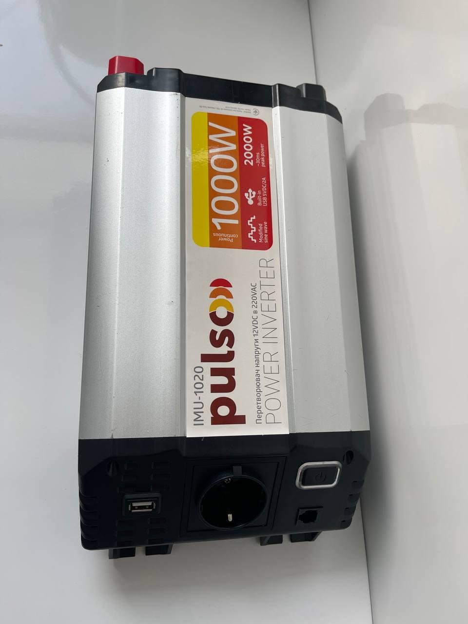 Преобразователь напряжения Pulso IMU-1020 USB-5VDC2.0A 12-220 V 1000 W - фото 4 Преобразователь напряжения Pulso IMU-1020 USB-5VDC2.0A 12-220 V 1000 W - фото 4