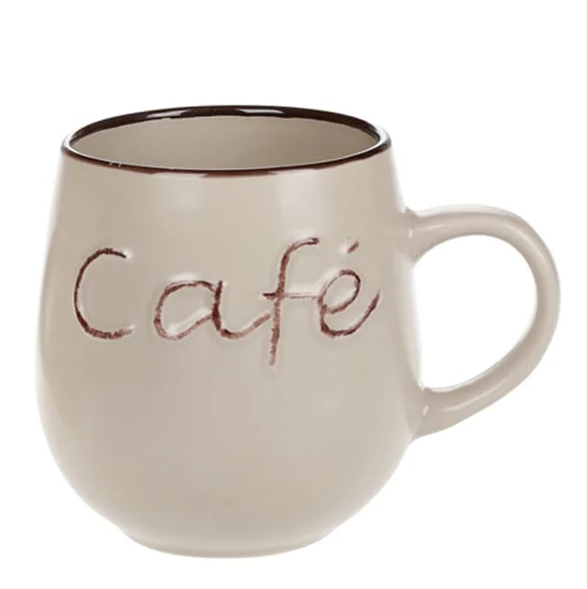 Чашка керамическая Flora "Cafe" 0,5 л (31759)