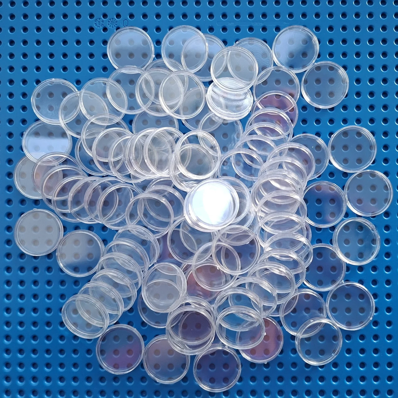 Капсули для монет НБУ ЗСУ 10 гривень внутрішній d 24 мм 100 шт. (capsule-100)