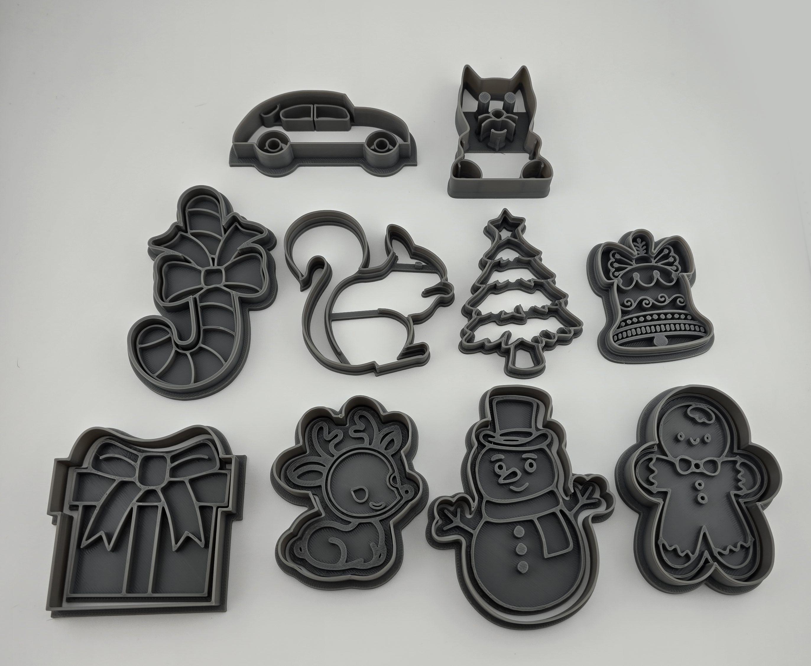 Вырубки для печенья Новый год (0161)