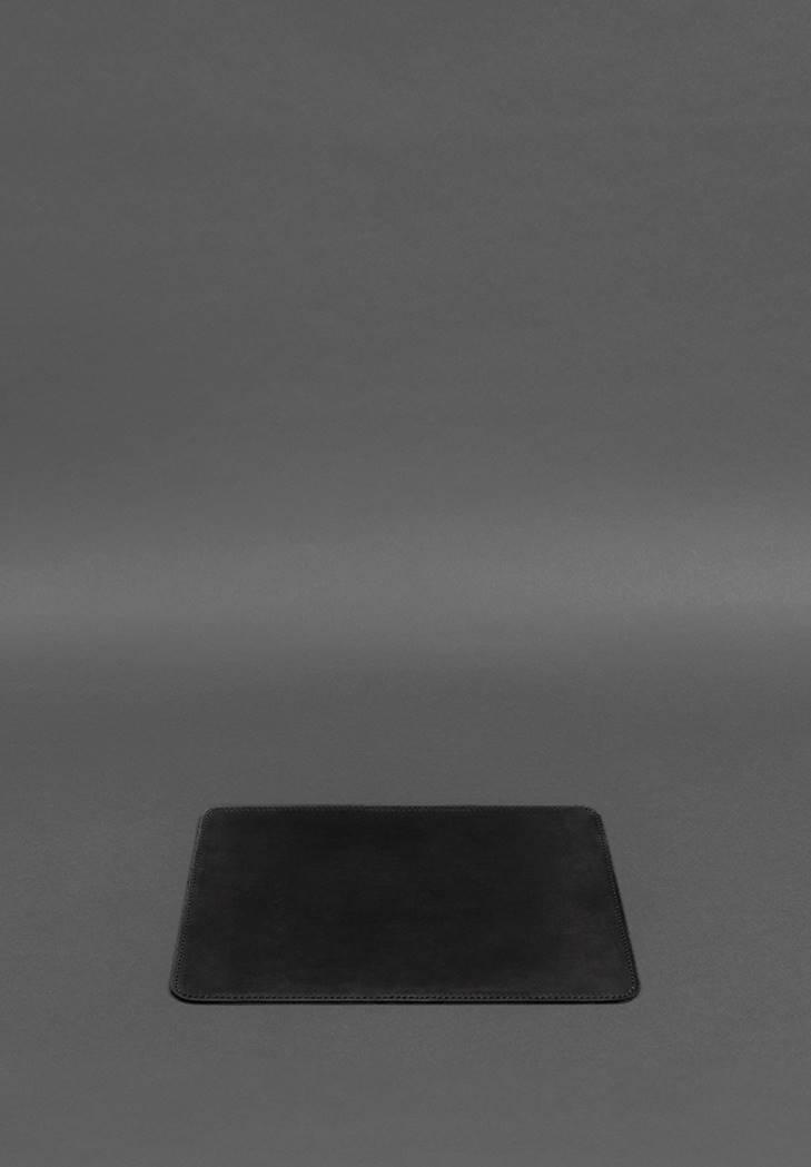 Набор для рабочего стола из натуральной кожи 1.0 Crazy Horse Черный (A-027506) - фото 4