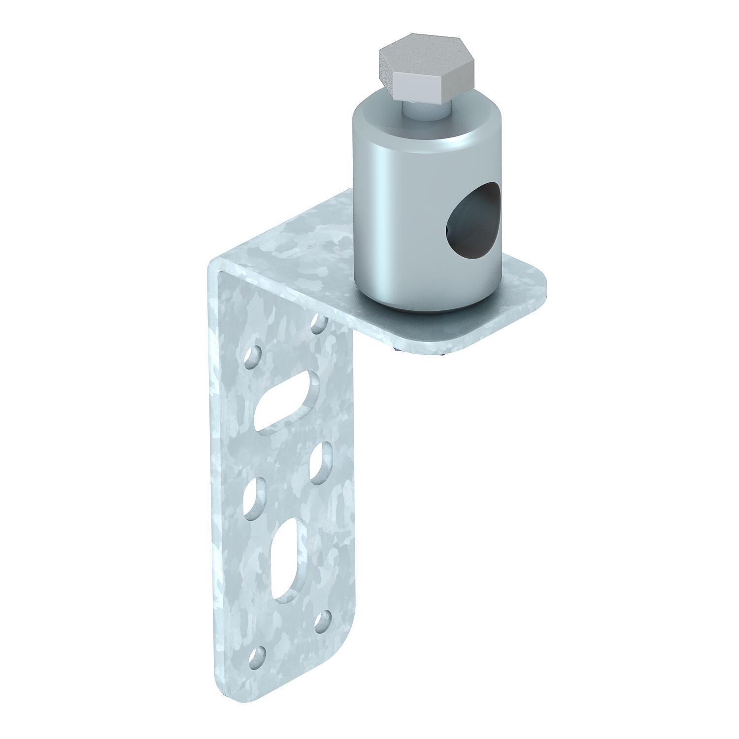 Держатель Г-образный OBO bettermann Iso-Combi ø 16 мм 110x30 мм нержавеющая сталь (5408986)