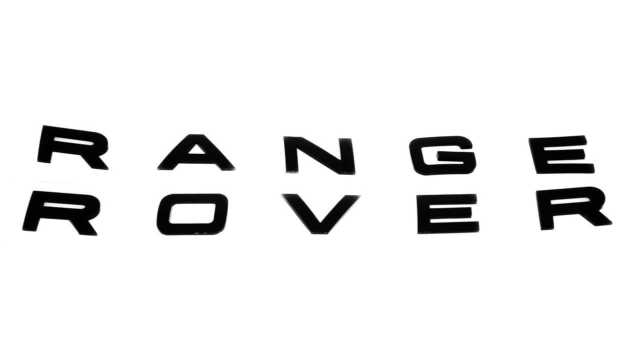 Эмблема Range Rover на багажник новый стиль (2957528321)