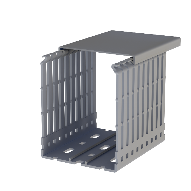 Канал кабельный Klemsan 80х100 мм KKD 8010 2 м (0.0.0.5.558010)