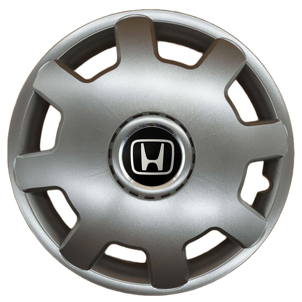 Колпаки SJS 105 с логотипом Honda 4 шт. R13 Серебряный (2789080841)