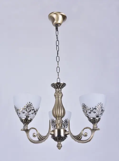 Люстра Sirius Л 7006/3B AB на 3 плафона (372442)