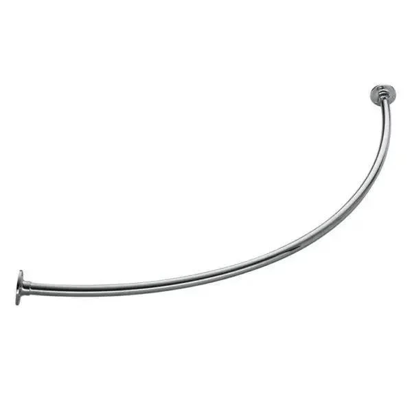 Карниз для ванної напівкруглий Artlend 170х110 см Хром (karn170х110)