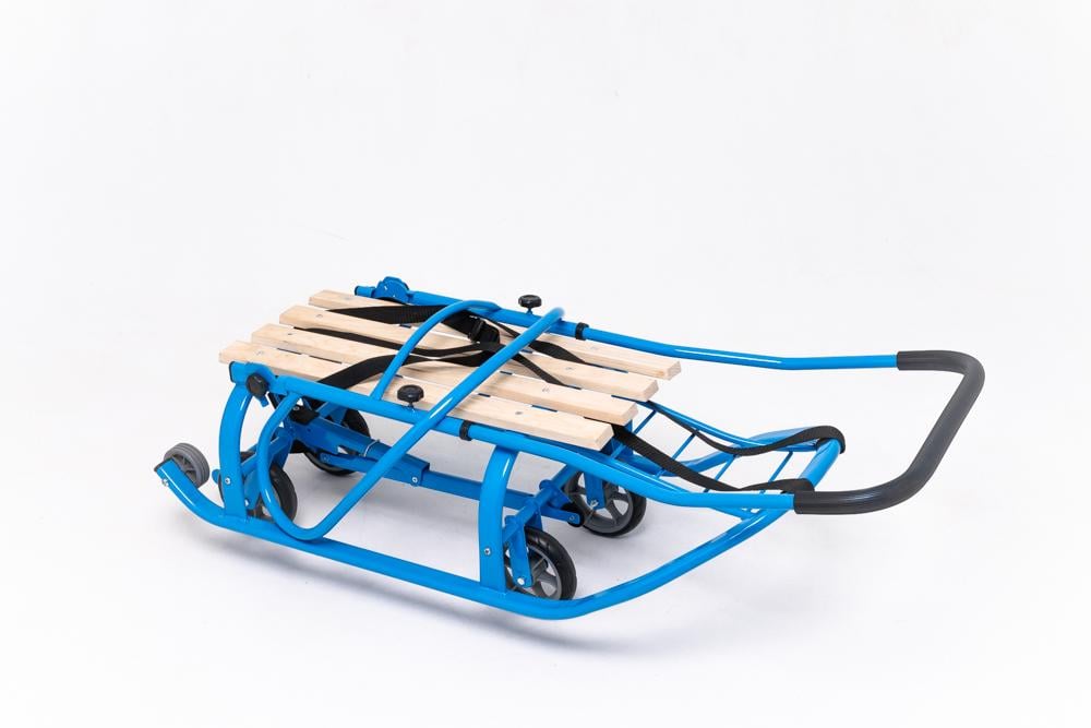 Санки-трансформер дитячі на колесах Патріот Планета 2025 Veloz Блакитний/Дерево - фото 2 Санки-трансформер дитячі на колесах Патріот Планета 2025 Veloz Блакитний/Дерево - фото 2