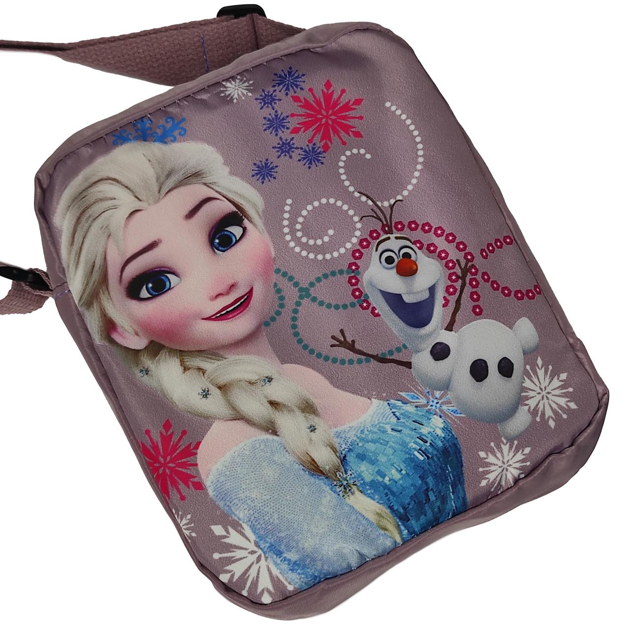 Сумка дитяча через плече Холодне серце Ельза та Олаф для дівчаток (2575244740) - фото 1 Сумка дитяча через плече Холодне серце Ельза та Олаф для дівчаток (2575244740) - фото 1