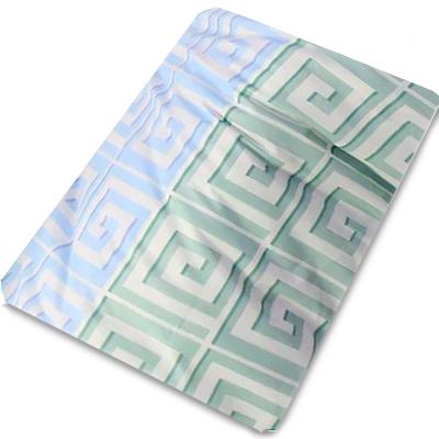 Простирадло на гумці Т0788 180х200 см Блакитний/Зелений (148926) Простирадло на гумці Т0788 180х200 см Блакитний/Зелений (148926)