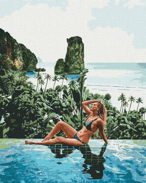 Картина за номерами Ідейка Відпочинок душі 40х50 см у термопакеті (KHO4714)