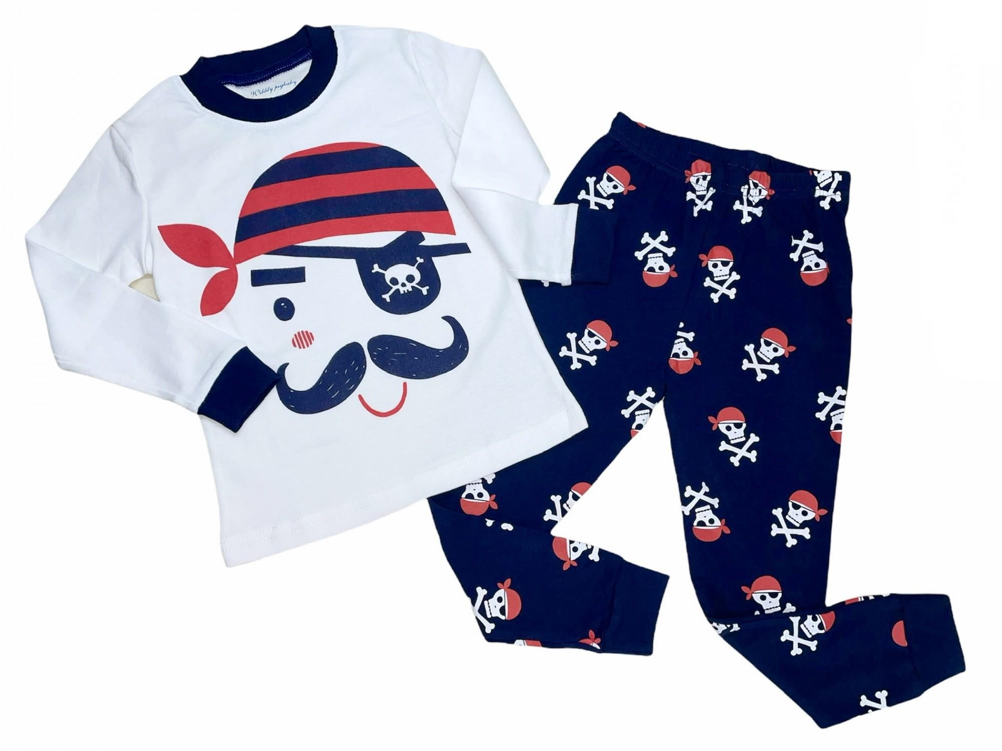 Пижама для мальчика пират 92 см Белый (24175738)