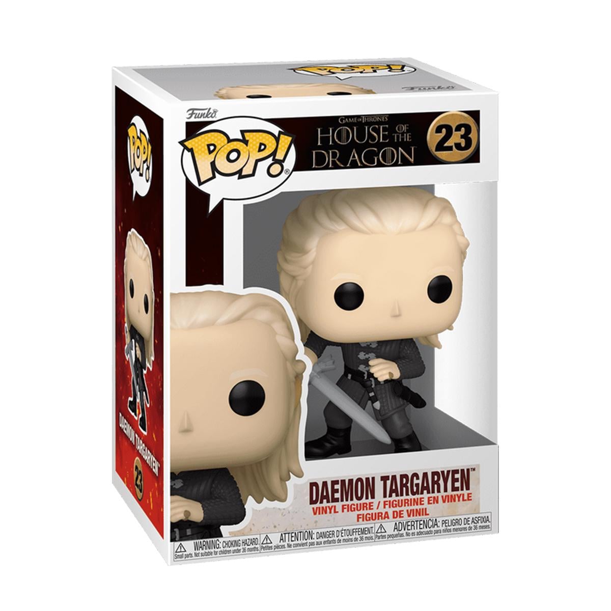 Детская игровая фигурка Funko POP Дом Дракона Деймон Таргариен с мечом (83464) Детская игровая фигурка Funko POP Дом Дракона Деймон Таргариен с мечом (83464)