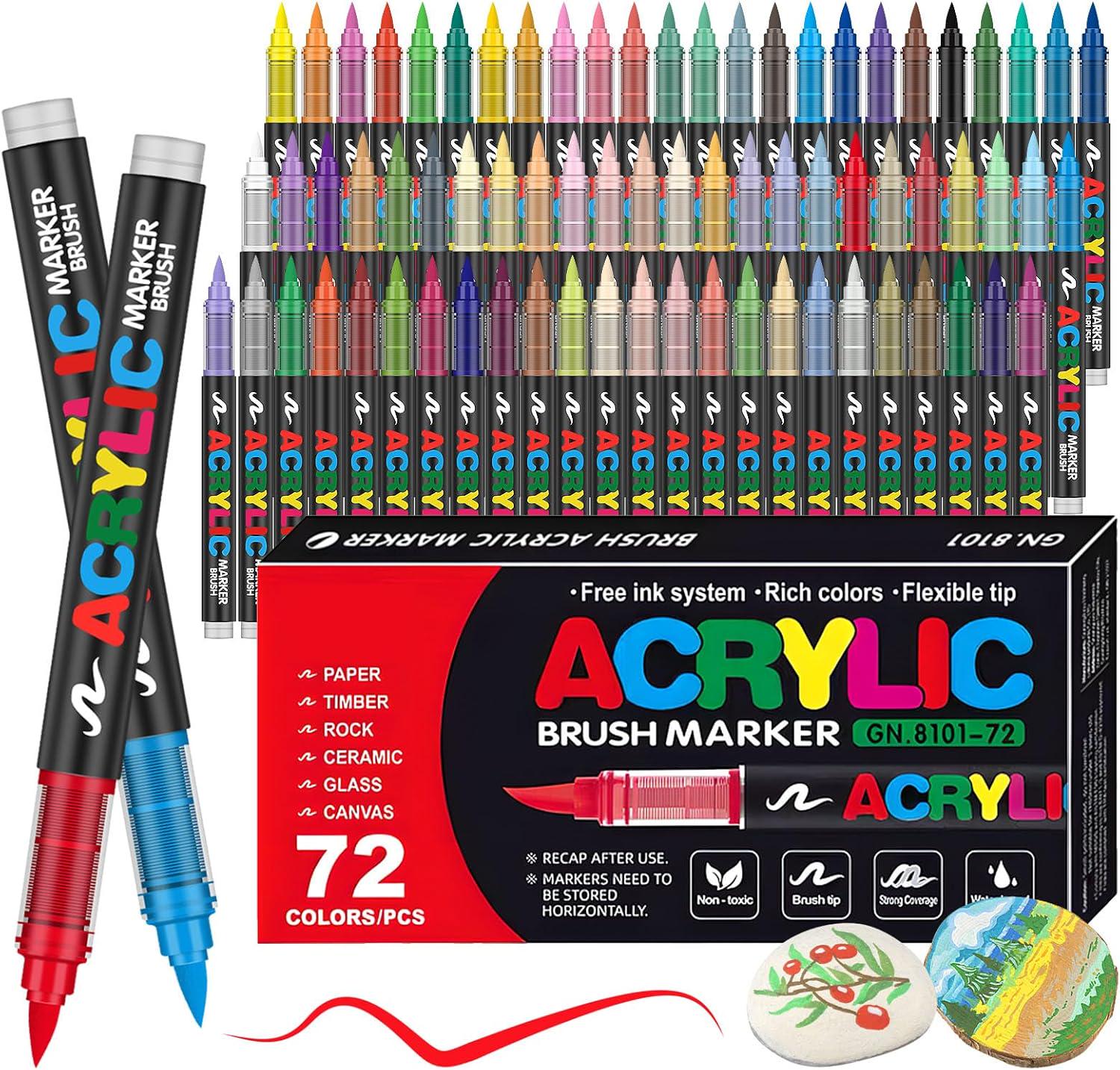 Маркеры guangna gn 8101 72 цвета (gn-72)