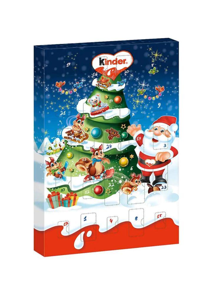 ᐉ Адвент календарь Kinder Mini Mix Advent Calendar Новогодний 150 г