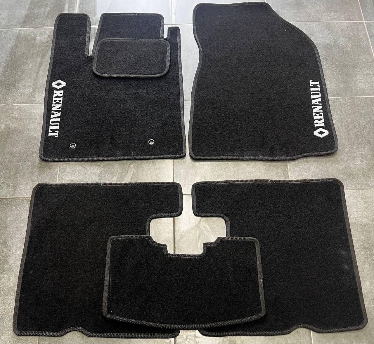 Килимки автомобільні ворсові в салон для DACIA Logan 2008