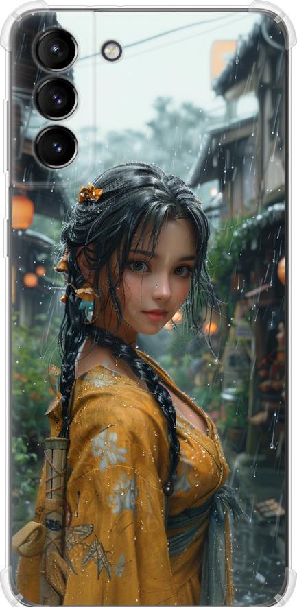 Чехол на Samsung Galaxy S21 Plus Anime-girl (6133sp-2115-42517)