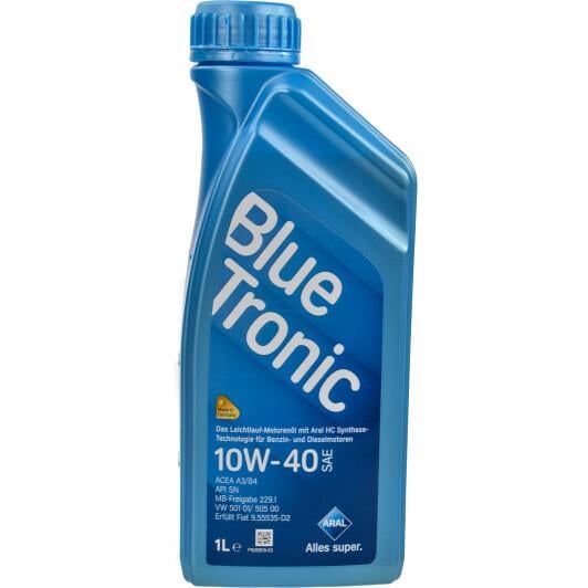 Моторное масло Aral BlueTronic 10W-40 1 л (14F736)