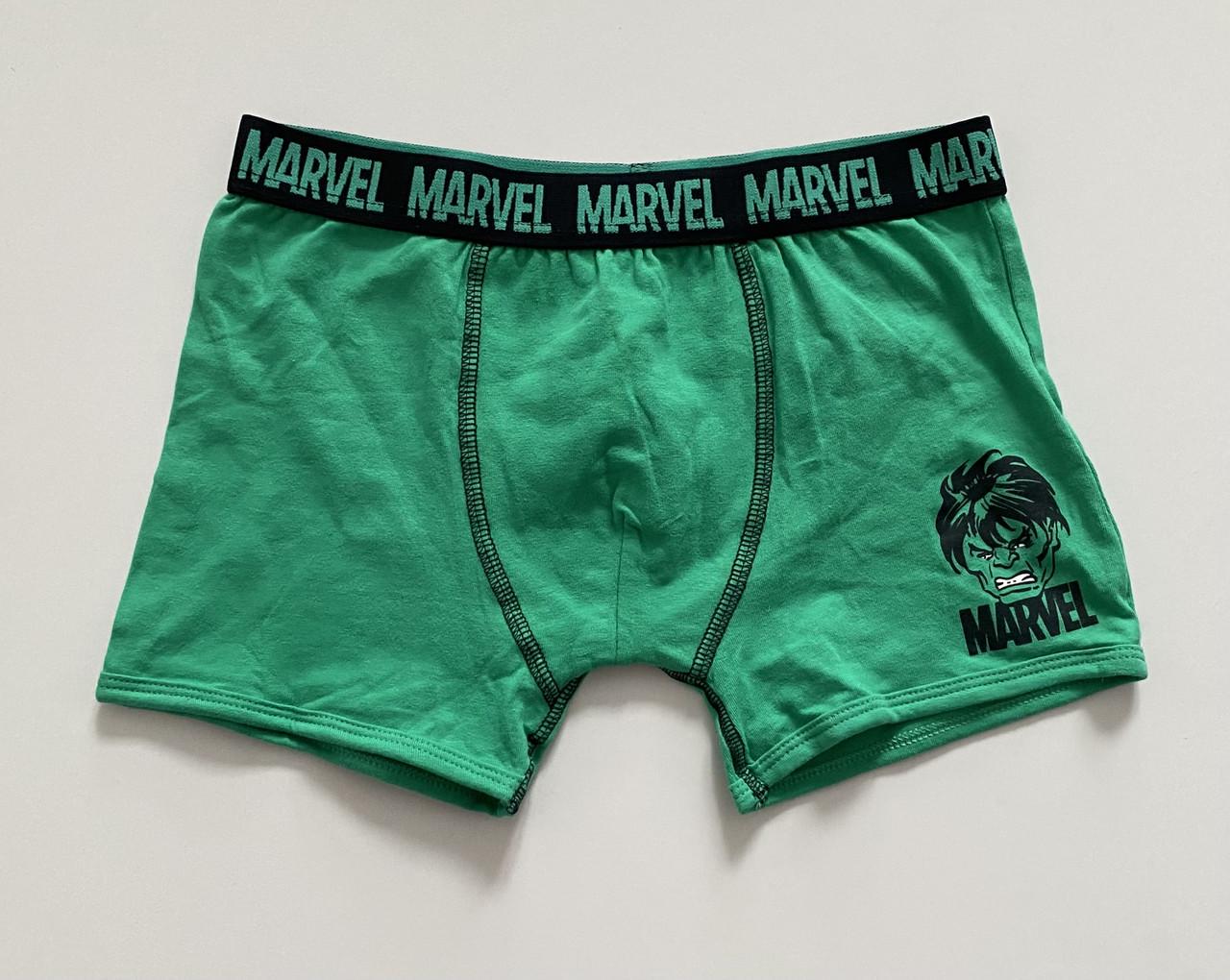 Труси-боксерки на хлопчика Marvel Primark 146 см на 10-11 років Зелений (2612546235)