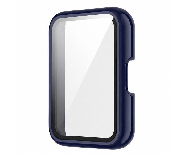 Чехол с защитным стеклом Protective Cover with Glass для Huawei Band 11 Синий