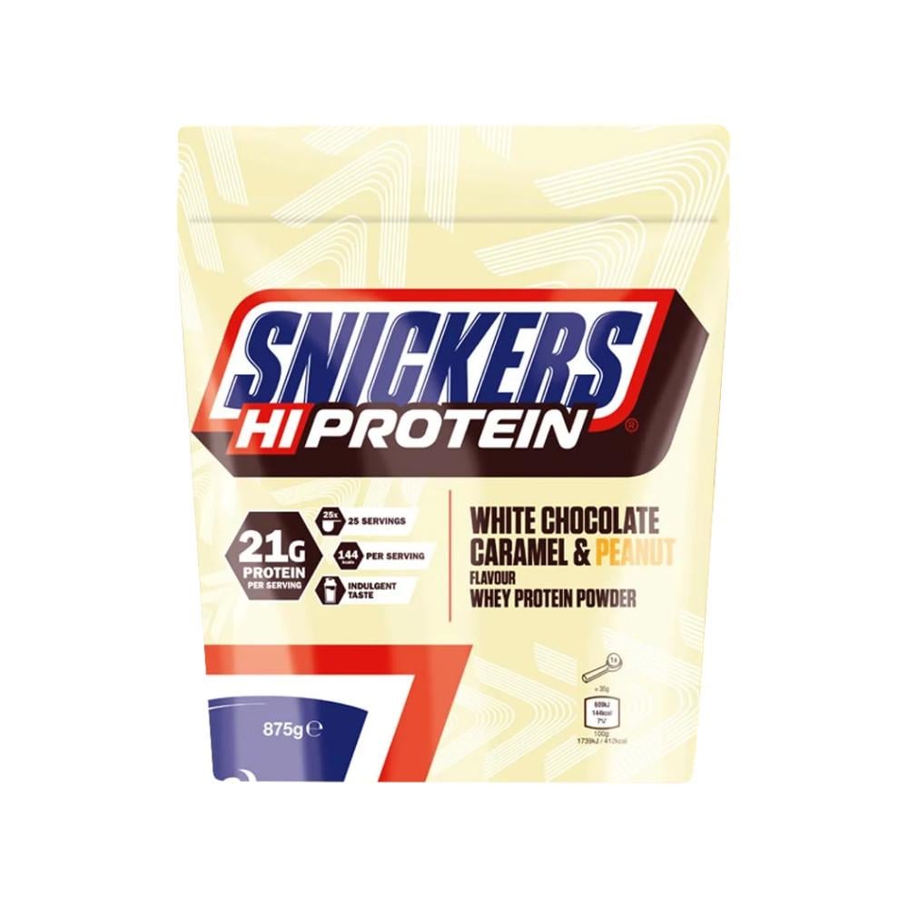 Протеїн Whey Protein Snickers 875 г White chocolate caramel (00000032518)
