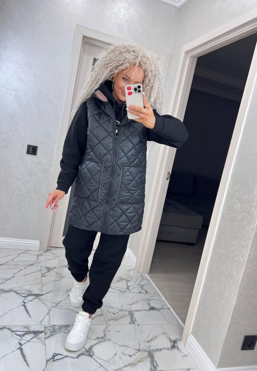 Костюм жіночий Bridget XXL Чорний (2235-ді)