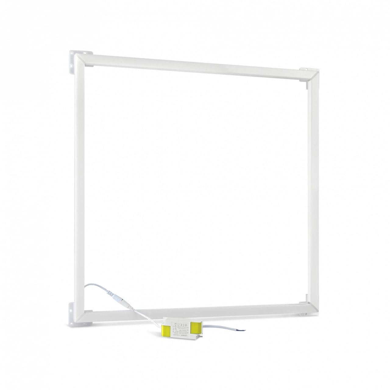 Панель світлодіодна Eurolamp LED-Panel-40/50 40W 4000lm 5000K 595x595x23 мм IP20 (4262380661059)