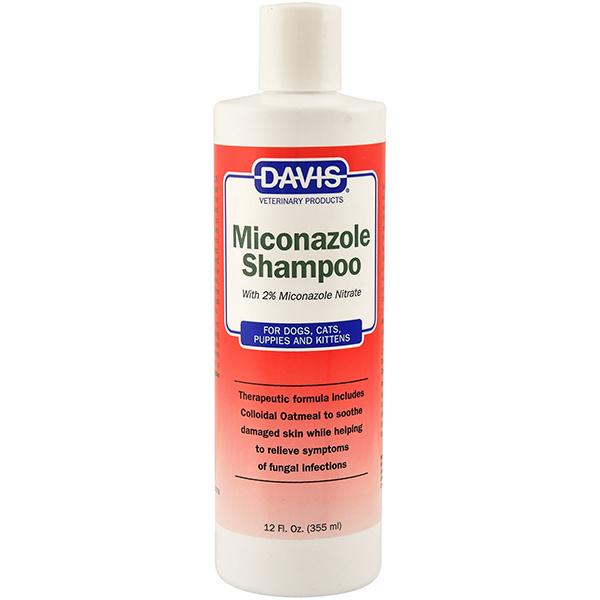 Шампунь Davis Miconazole с 2% нитратом миконазола для собак и кошек с заболеваниями кожи 0,355 л