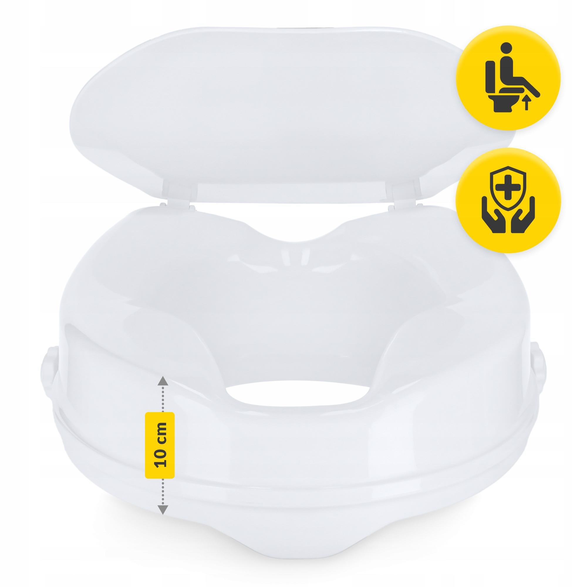 Насадка на унитаз 4fizjo 10 см White (P-5905973406444) - фото 4