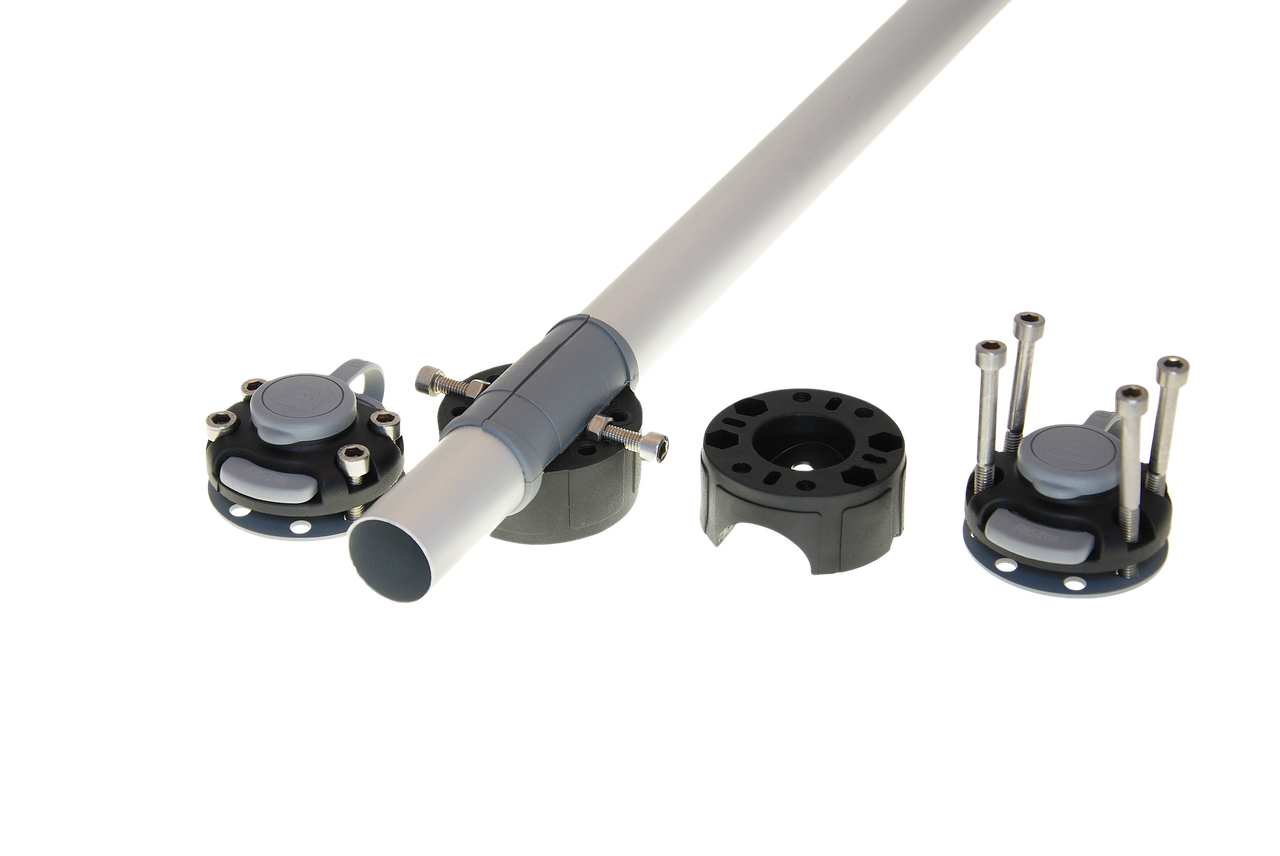 Монтажная система Borika FASTen FMr232 для крепления аксессуаров на трубах и перилах d 30/32 мм Черно-серый (01.01.011.02.01) - фото 6 Монтажная система Borika FASTen FMr232 для крепления аксессуаров на трубах и перилах d 30/32 мм Черно-серый (01.01.011.02.01) - фото 6