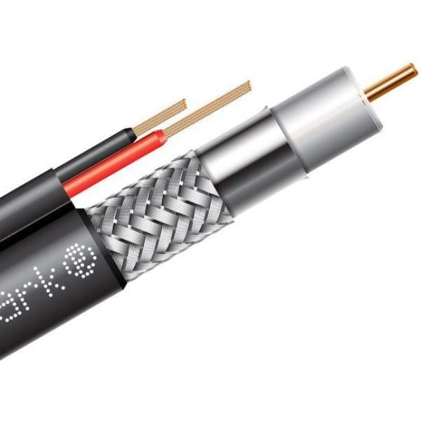 Кабель коаксиальный Ritar B305-RG59 + 2x0.5 мм 2 0,81 мм CU 64x0.12 м CCA с питанием 305 м (3127501077) Кабель коаксиальный Ritar B305-RG59 + 2x0.5 мм 2 0,81 мм CU 64x0.12 м CCA с питанием 305 м (3127501077)